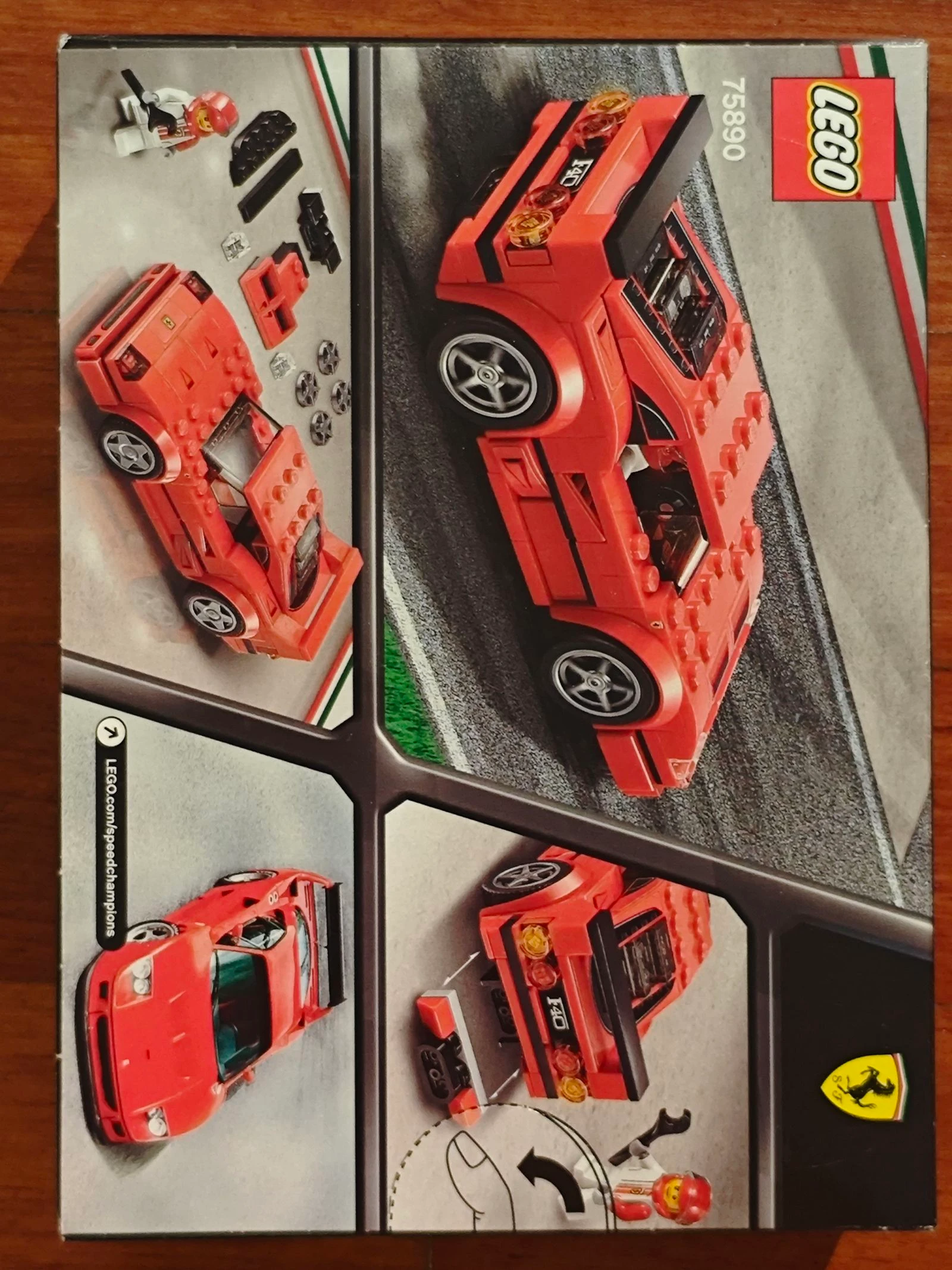 Lego 75890 Ferrari F40 Competizione Speed Champions – photo 2